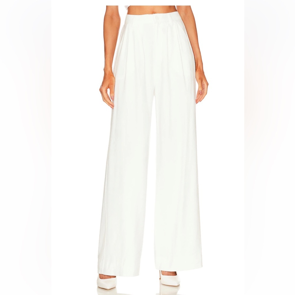 REVOLVE Fabi white trousers size NWT